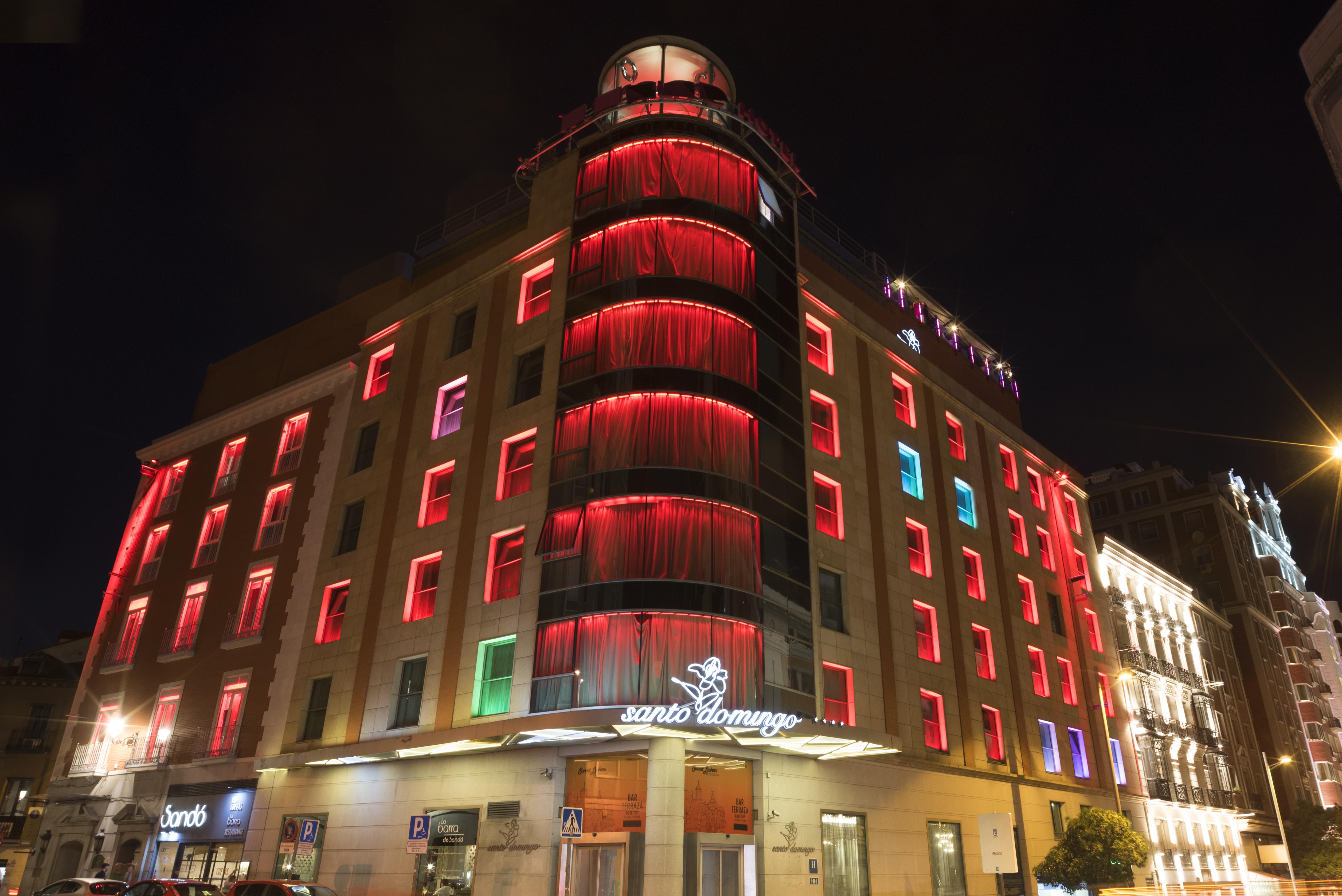 Hotel Santo Domingo Madrid Exterior foto